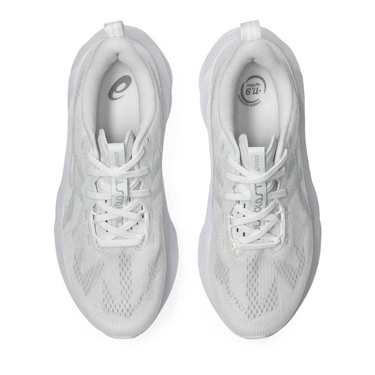 ASICS Novablast 5 White Piedmont Grey