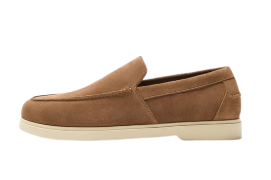 Loro Piana Brown Men's Loafers